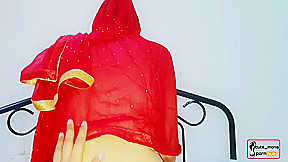 Sexy Bhabi Fuck In Red Dress Horny North Indian Fuck All Postion,trailer, Cute Mona With Honey Moon