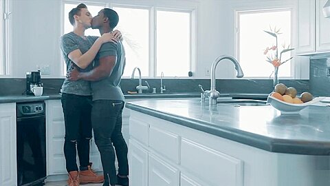 Sexy Black Hunk Cheats With Twink Neighbor - NoirMale