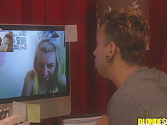 Sexy Blonde Babe Takes It Deep - Lexi Belle