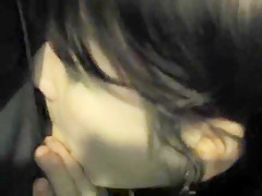 Sexy Emo Performs Blowjob