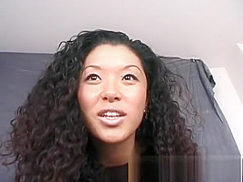 Sexy Japanese gal Shiho wears her sheer dress to show her ass and crack