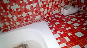 Sexy Latin Slut Doing Masturbation Encouragement With Footjob And Shoejob In The Jacuzzi Tub