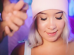 Sexy Latina Babe Looks So Sexy Sucking Cock 8 Min