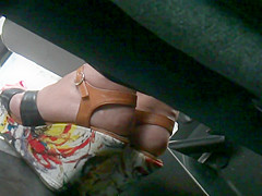 Sexy Mature Feet In Wedges High Heels