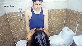 Sexy Paid Randi Blowjob And Fucked In Bathroom