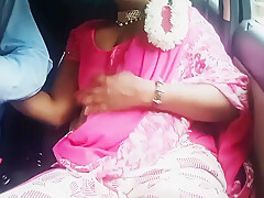 Sexy Saree Telugu Aunty Dirty Talks Car Sex With Auto Driver Part 2