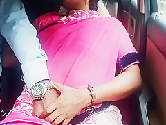 Sexy Saree Telugu Aunty Dirty Talks Car Sex With Auto Driver Part 2