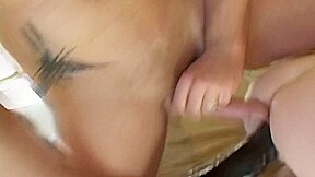 Sexy Slut Gets Two Monster Cocks Drilling Her Holes At The Same Time
