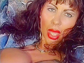 Sexy Tigress Shows Her Huge Tits And Has Some DP Dildo Action