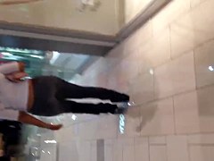 Sexy black ass in jeans