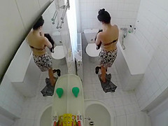 Sexy brunette chick caught by