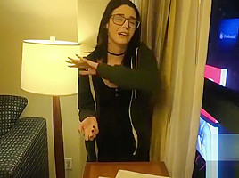 Sexy teen 18+ Ivy Aura has sex at home