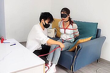 Shackles Blindfold Teacher