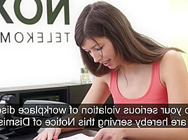 Shameless Minx Incredible Office Scene