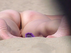 Shaved Big Pussy Lips Cameltoe Nudist Milf HD Video