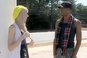 Shemale teen 18+ GeTS Humiliated Two Big Black Members
