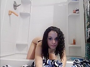 Shower college girl