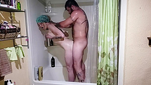 Shower sex, wife loves it!