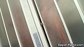 Showering amateur sucks