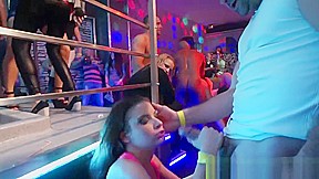 Showering slut fuck party