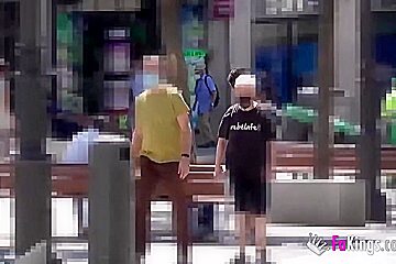 Shy Girl Must Seduce Random Guys In The Street T Become A Queen Of