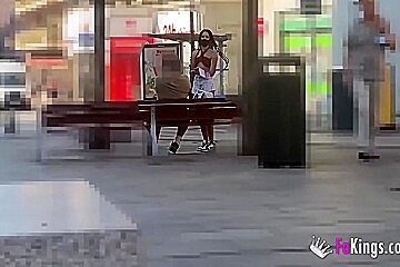 Shy Girl Must Seduce Random Guys In The Street T Become A Queen Of