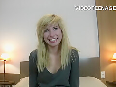 Shy Vicky Does Her First Porno Audition