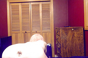 Sissy Crossdresser Changing Clothes For Bed
