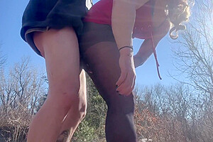 Sissy Outdoor Raw Fuck