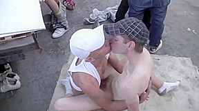 Skater Boys Bareback Gangbang