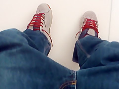 Skater Wanks In Baggy And Fucks His Shoes 1
