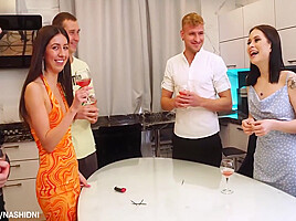 Skye Young, Katty West And Darcy Dark In How Do You Celebrate Orgy The New Year 12 Min