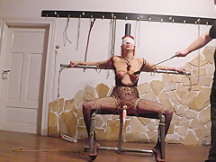 Slave Chair 3 Of The Power Vibrator Is Used