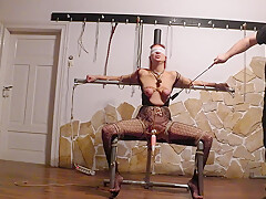 Slave Chair 3 Of The Power Vibrator Is Used