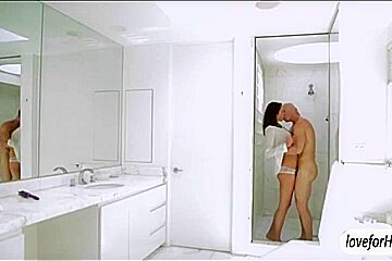 Slender babe Anastasia Morna morning sex