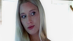 Slender young blonde deep fuck with old sex instructor