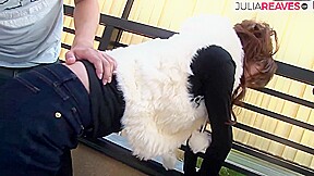 Slut Enjoys Getting Fucked With A Huge Dildo Before A Huge Cock