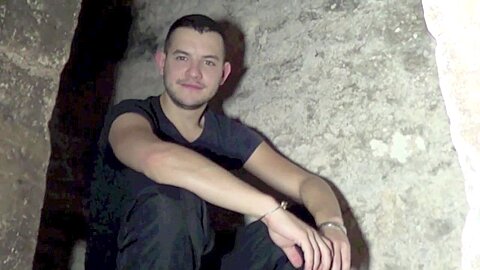 Slut hole waits to be fucked in the basement - CrunchBoy
