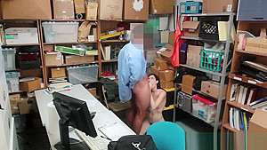 Slutty Alex Harper Fucked In The Storage Room