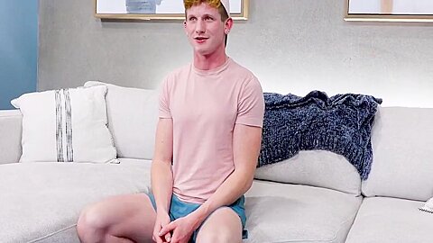 Solo Anal Fingering Stud Jerking Cock Till Cumshot After Casting 7 Min - Gay Porn