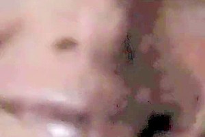 Solo blonde wanking her big pole