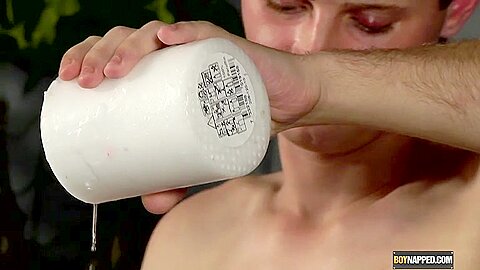 Splashed With Wax And Cum - Luca Finn And Aiden Jason