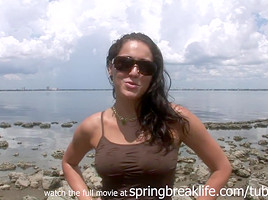 SpringBreakLife Video: Public Flashing