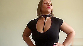Spunk eating subslut Ashley Rider disciplined by Master