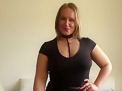 Spunk eating subslut Ashley Rider disciplined