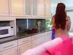 Spying Pervert Licking Karlee Grey Asshole And Pussy