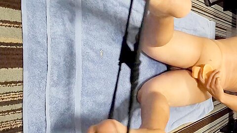 Squirting Sissy In Office