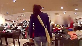Stellar Czech Cutie Gets Tempted In The Hypermarket And Dril