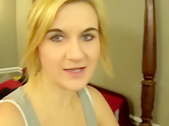 Step brother Tricks Fifi Foxx into Blowjob POV