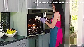 Step mom getting ready for date but Step son fucked her
